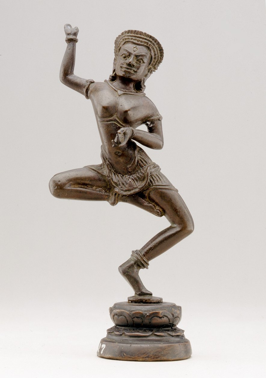 Dança Dakini, cultura Lopburi (bronze) de Siamese School