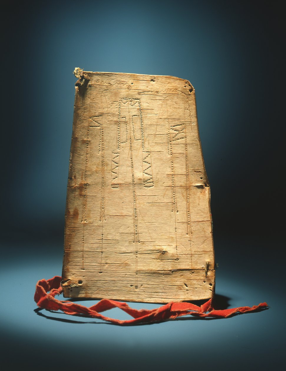 Carta de pictograma (casca de bétula) de Siberian School