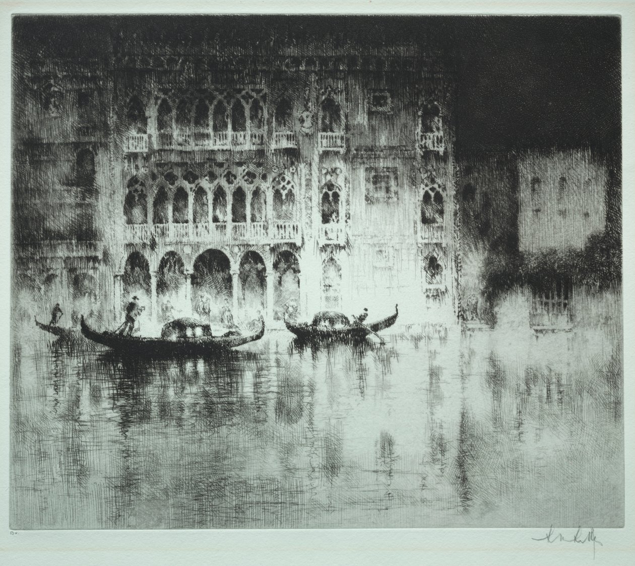 Conjunto Veneziano: No. 1, Palazzo Ca d