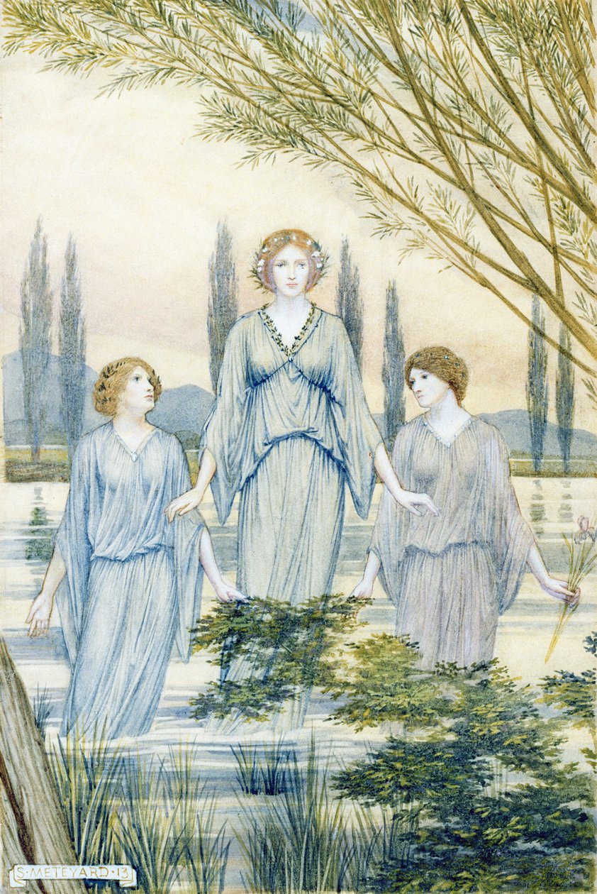 Ninfas da Água de Sidney Meteyard
