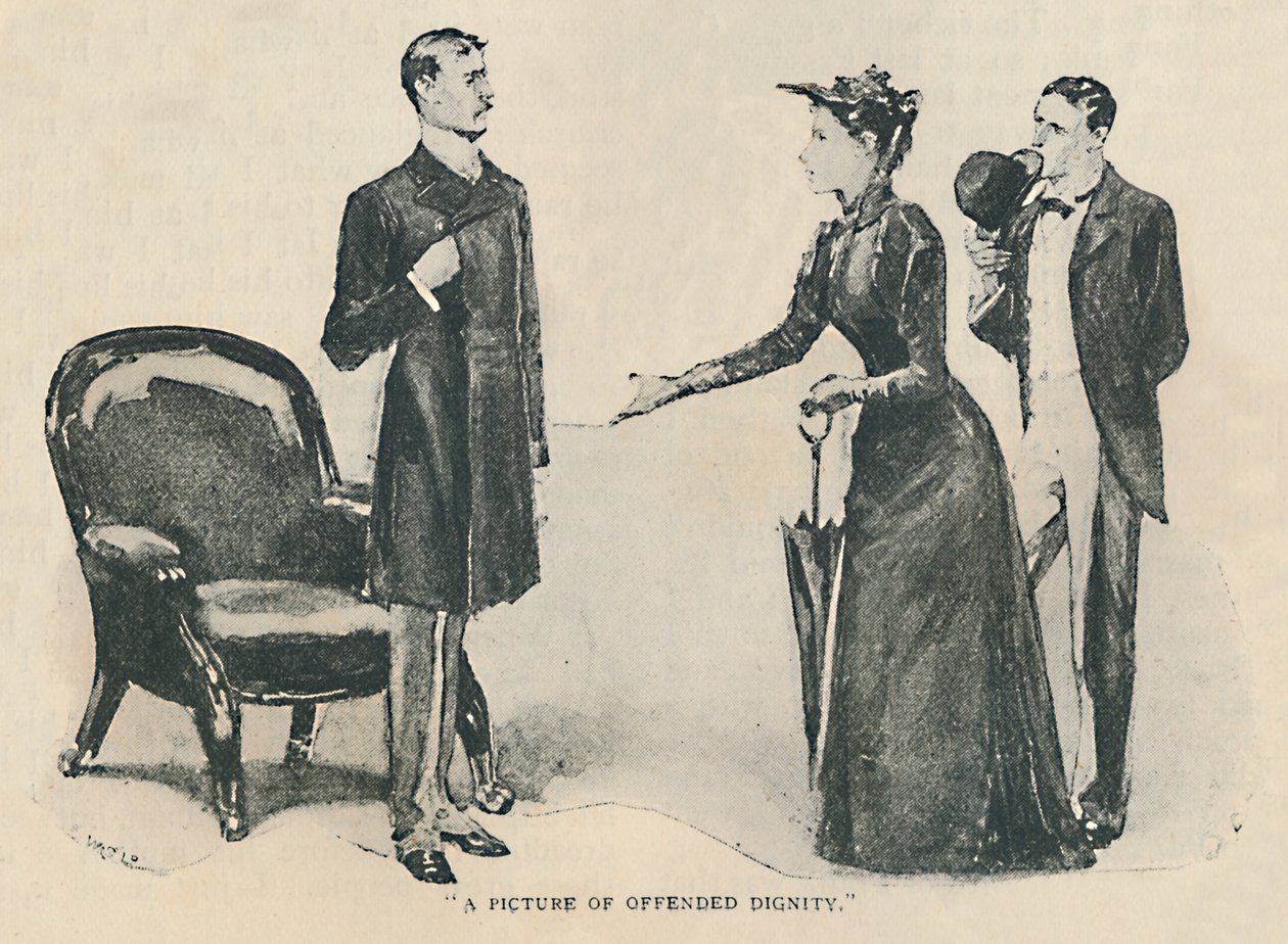 Uma imagem de dignidade ofendida, 1892 de Sidney Paget