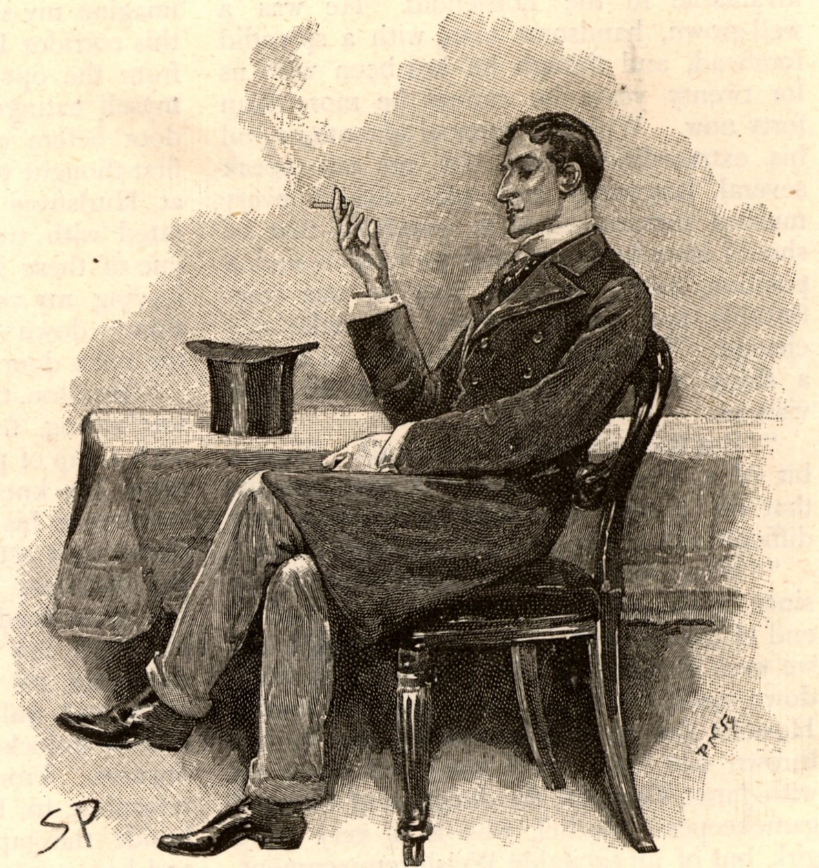 Aventura de Musgrave Ritual de Sidney Paget