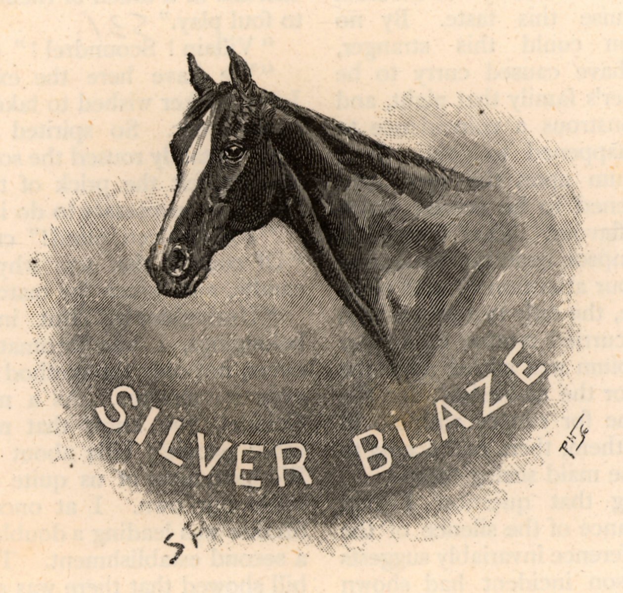 Aventura de Silver Blaze de Sidney Paget