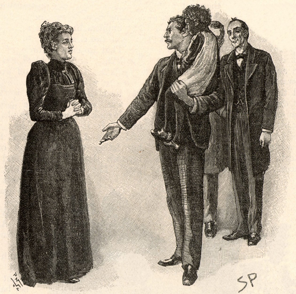 Aventura de Rosto Amarelo de Sidney Paget
