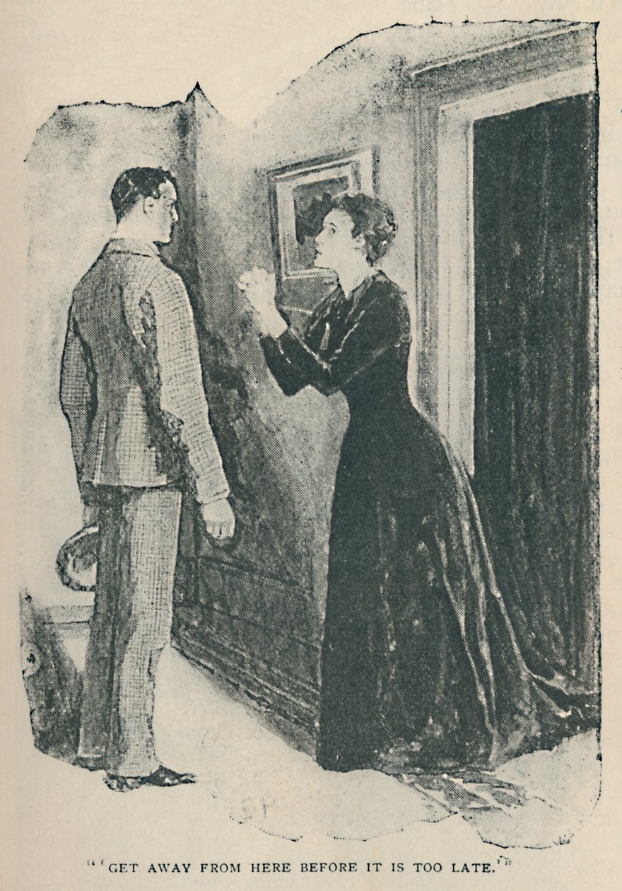 Afaste-se daqui antes que seja tarde demais, 1892 de Sidney Paget