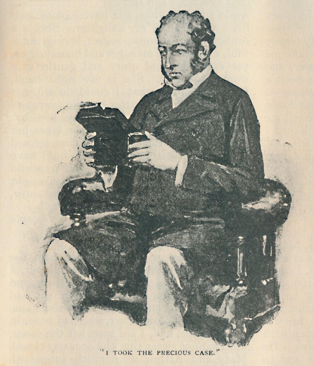 Eu tomei o caso precioso, 1892 de Sidney Paget