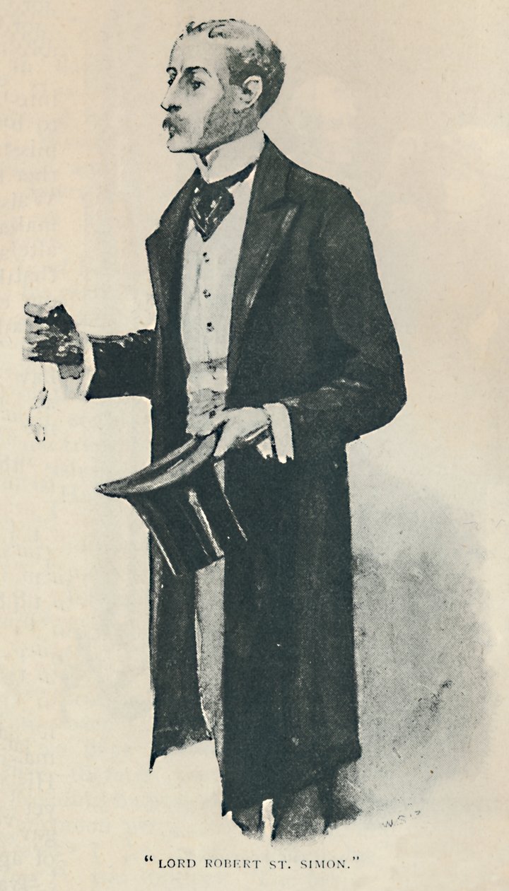 Senhor Robert St. Simon, 1892 de Sidney Paget