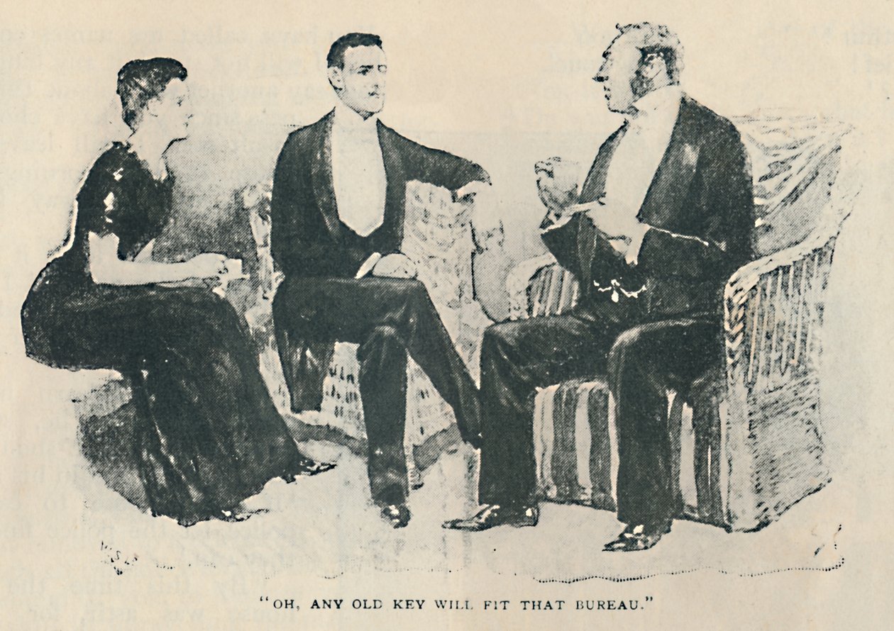 Oh, qualquer chave antiga caberá nesse departamento, 1892 de Sidney Paget