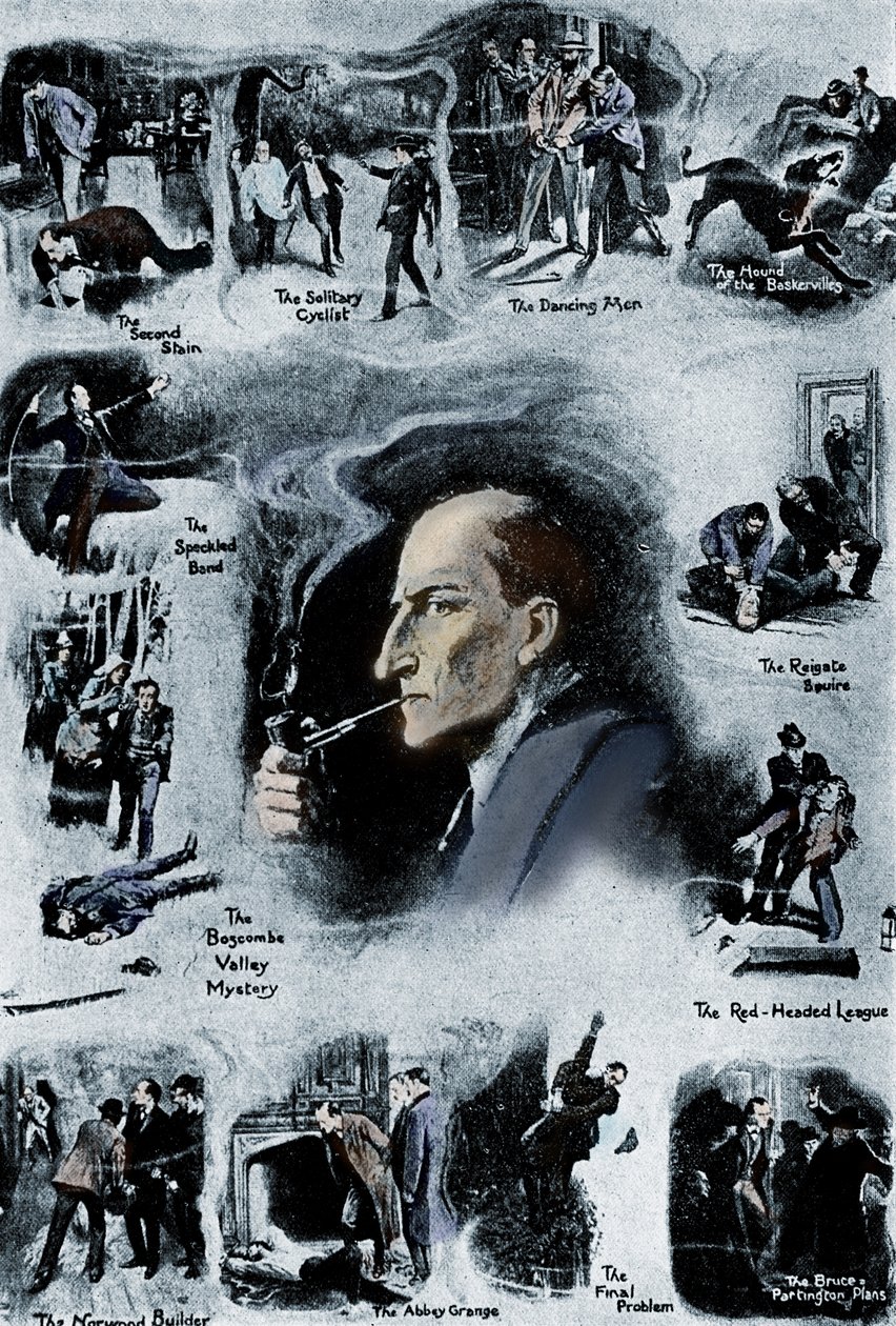 Sherlock Holmes por Sir Arthur Conan Doyle de Sidney Paget