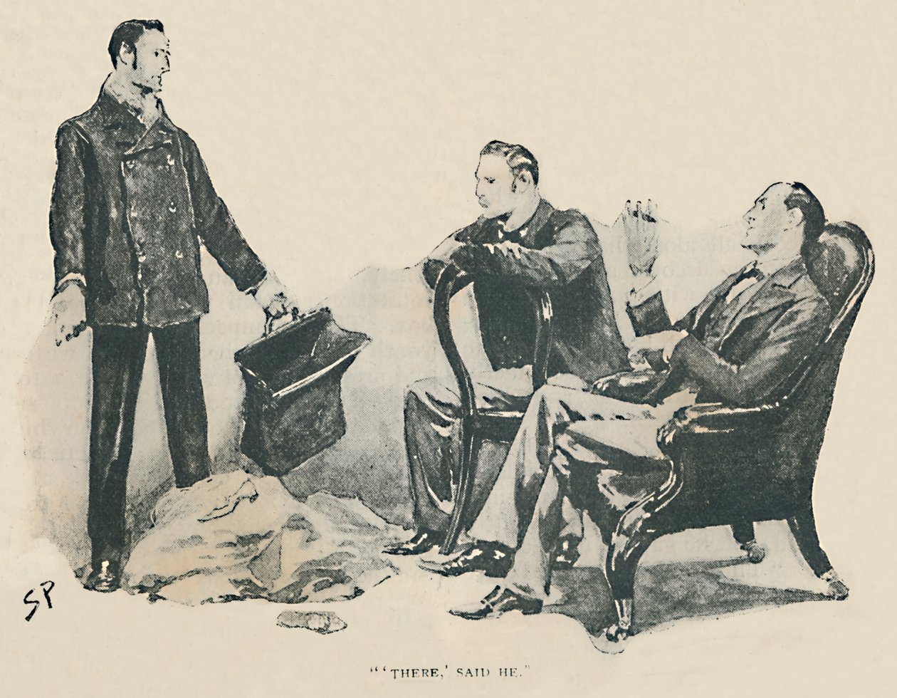 Ali, disse ele, 1892 de Sidney Paget