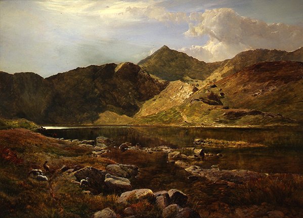 Cader Idris (óleo sobre tela) de Sidney Richard Percy