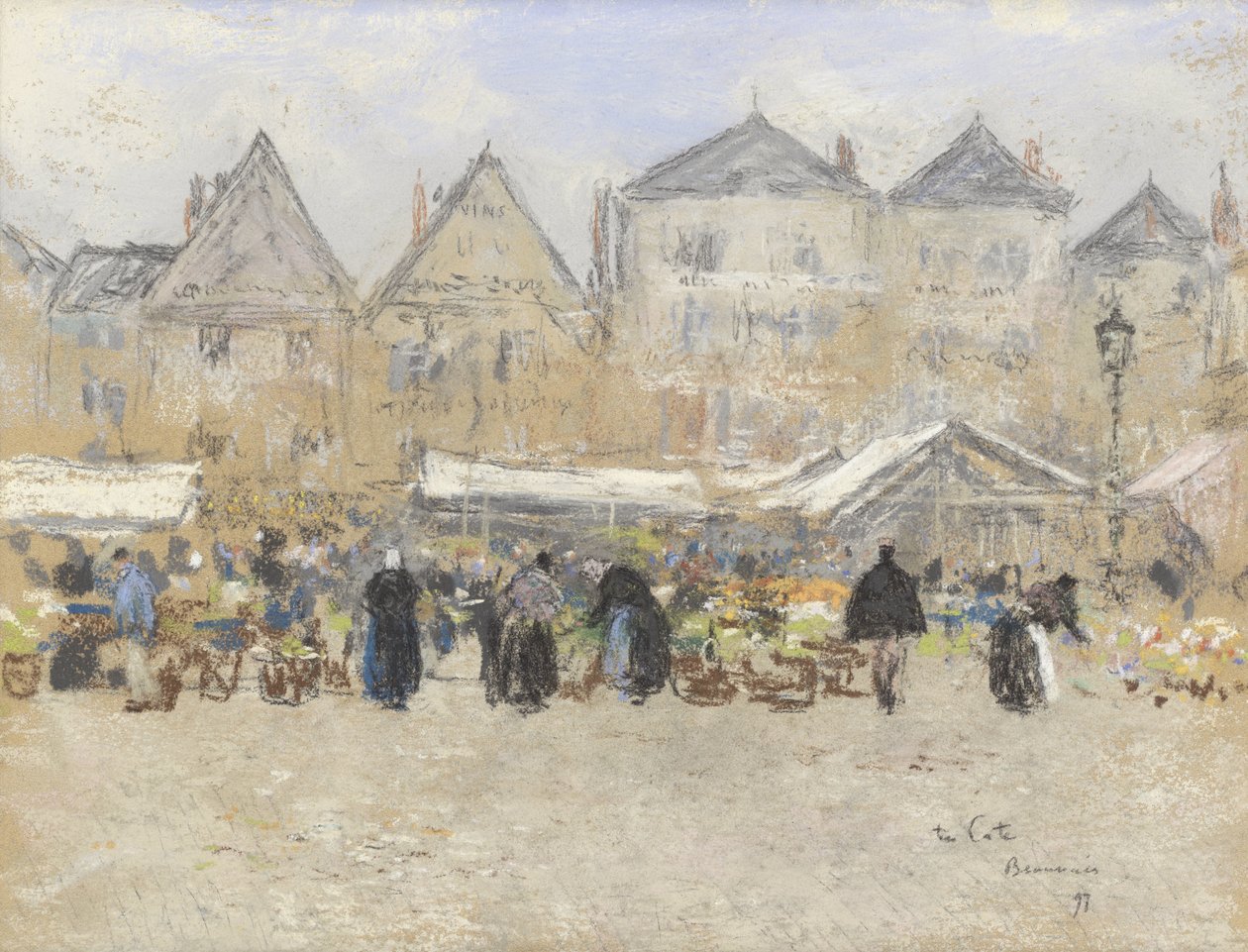 Mercado em Beauvais de Siebe Johannes ten Cate