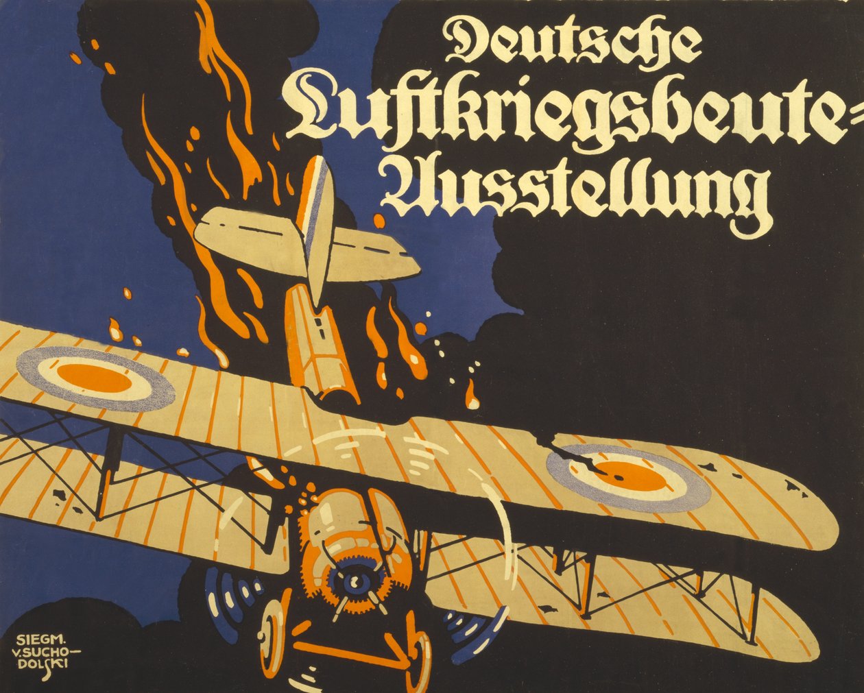 Exposição de espólio de guerra aérea alemã de Siegmund von Suchodolski