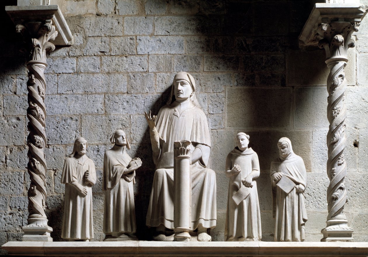Representação de Guittone Sinibaldi de Sienese School