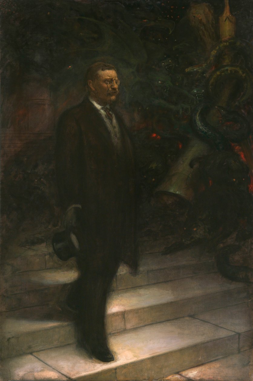 Theodore Roosevelt, c. 1908-1910. de Sigismund De Ivanowski