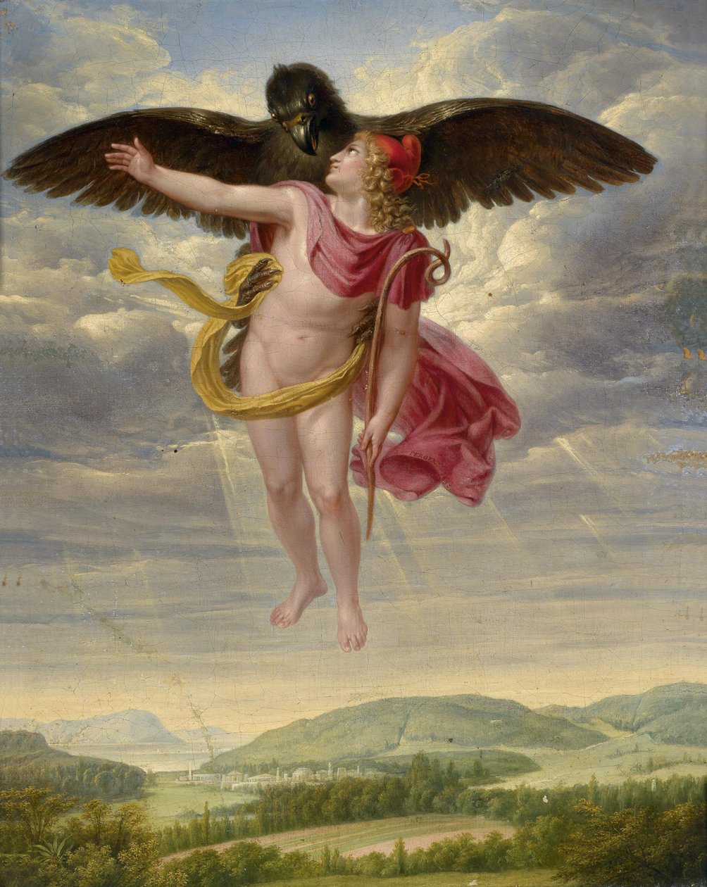 O seqüestro do Ganimedes de Sigmund Ferdinand Ritter von Perger
