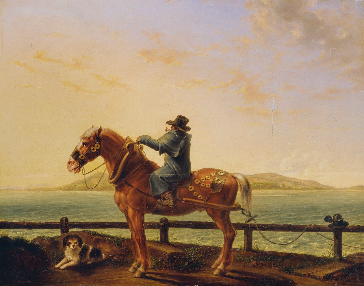 Puxador de navios de Sigmund Ferdinand von Perger