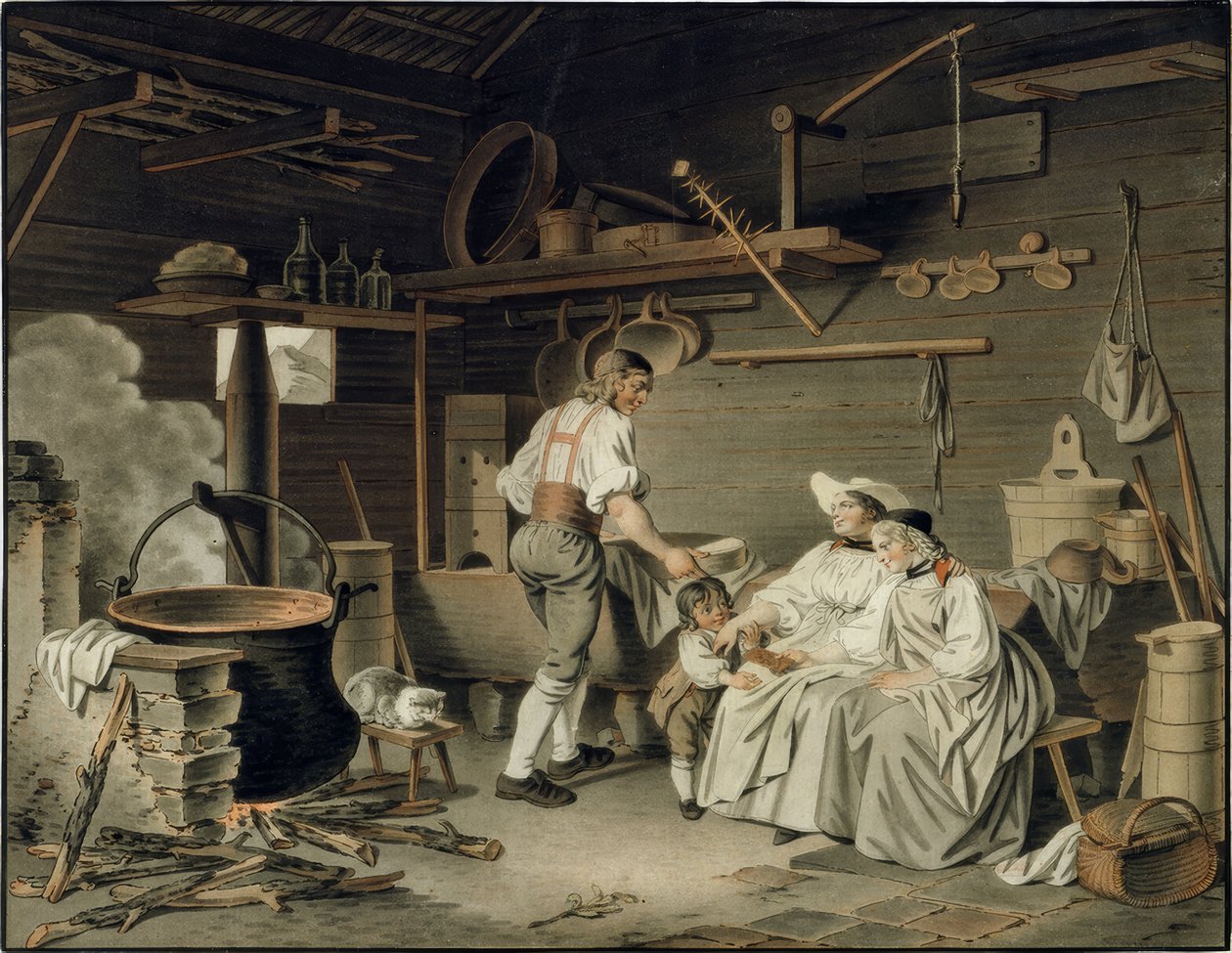 A visita à Sennhütte de Sigmund Freudenberger