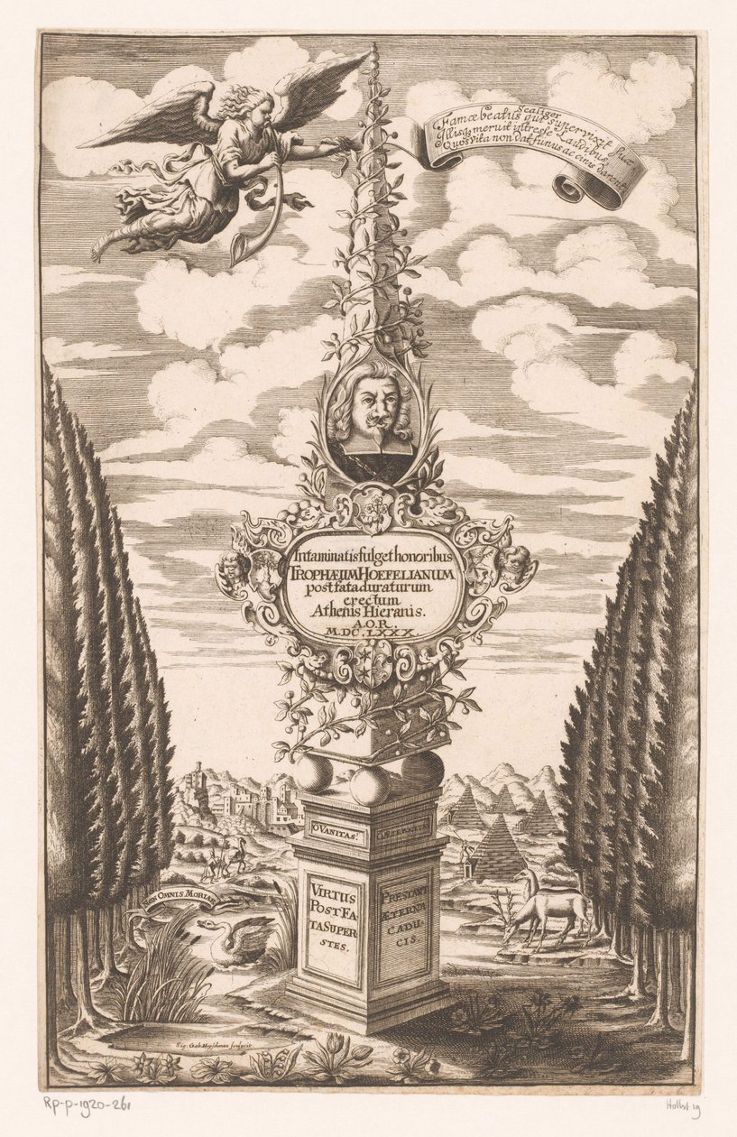 Monumento funerário para o Sr. Hoeffel de Sigmund Gabriel Hipschmann