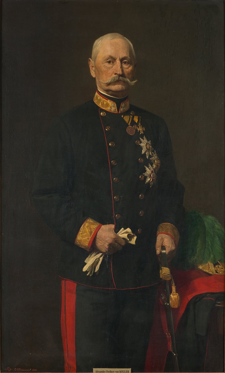 General da Cavalaria Alexander Freiherr von Koller de Sigmund L