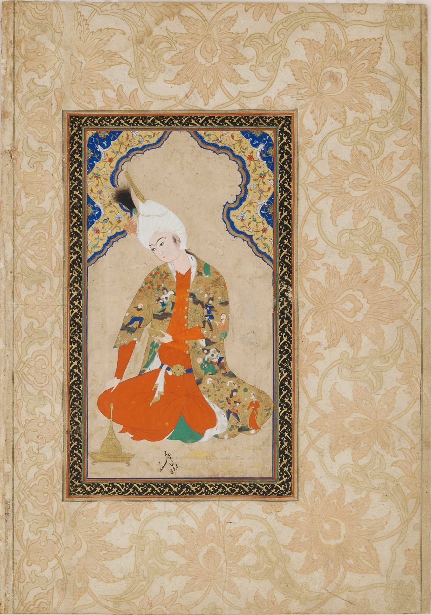 Jovem príncipe de Signed by Muhammad Haravi