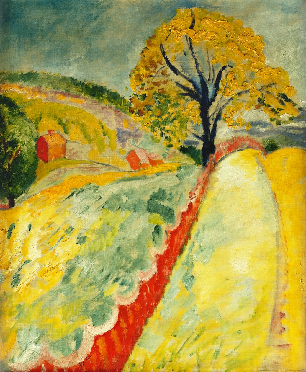Uma extensa paisagem de Sigrid Hjerten