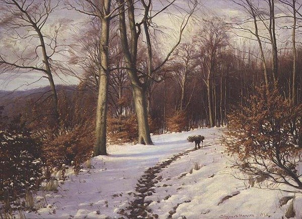 Voltado para casa (d.1925) de Sigvard Hansen