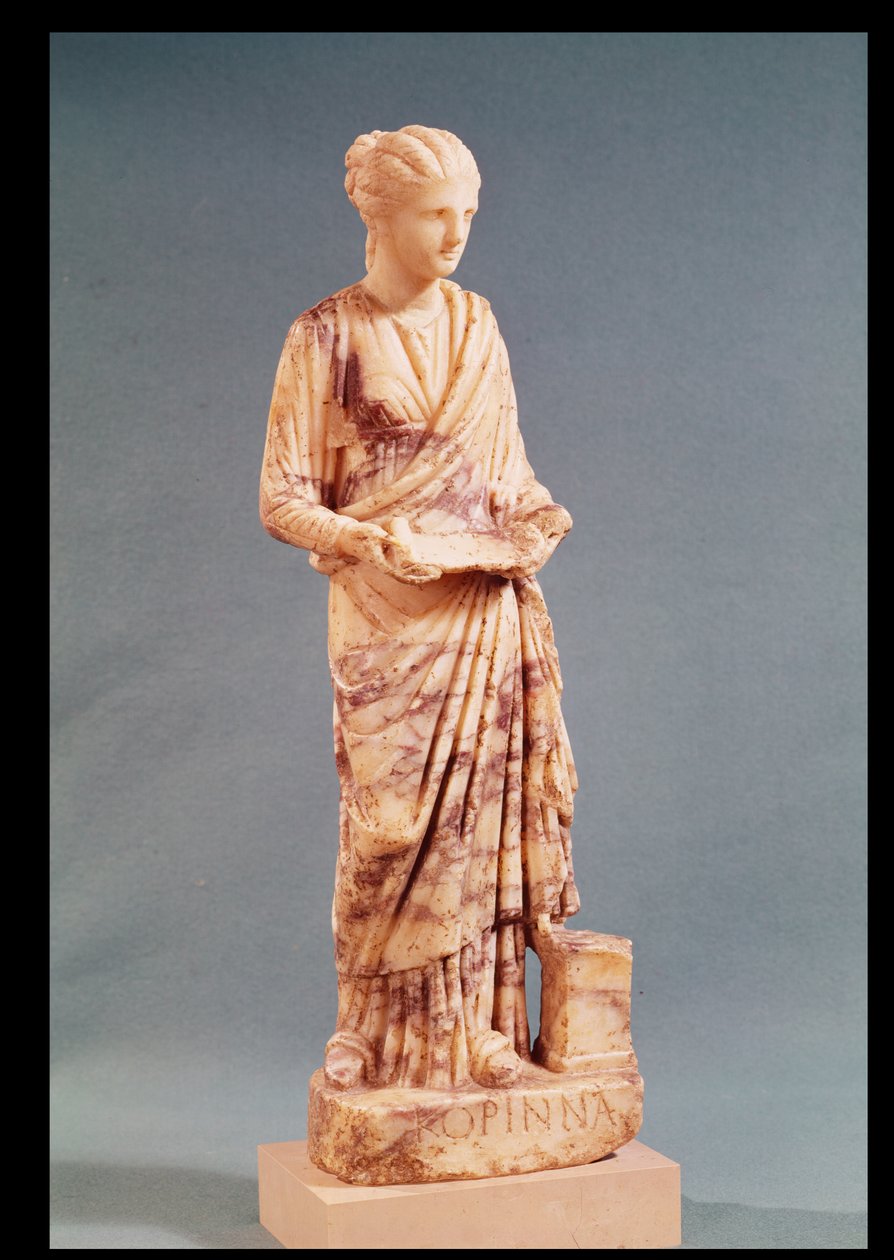 Corinna (mármore) de Silanion Silanion