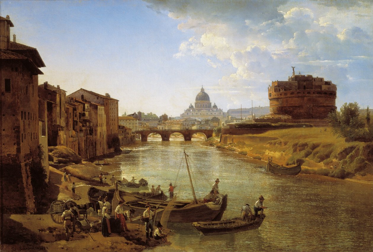 Nova Roma. O Castelo de S.Angelo de Silvestr Fedosievich Shchedrin