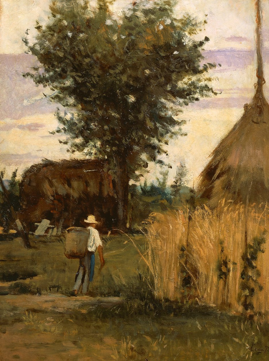 Barnyard, de Silvestro Lega de Silvestro Lega
