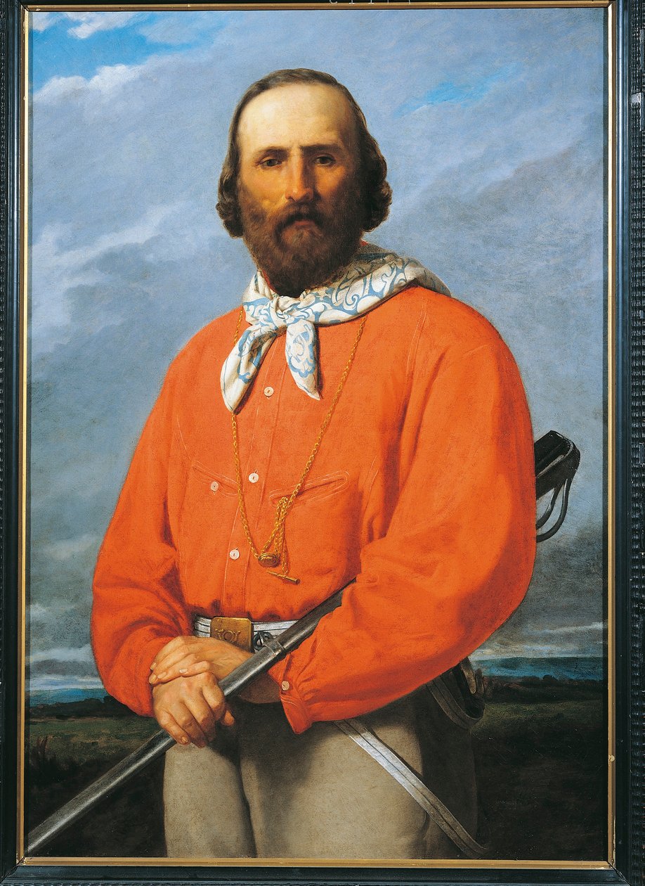 Retrato de Giuseppe Garibaldi de Silvestro Lega