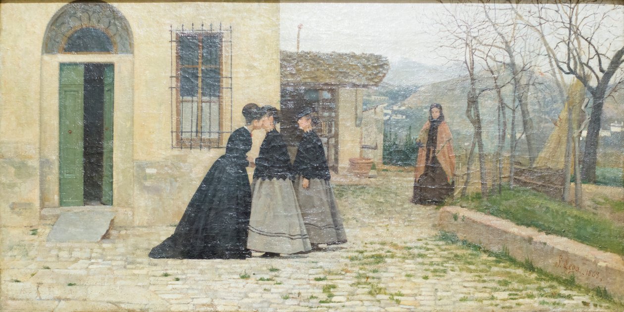 A visita de Silvestro Lega