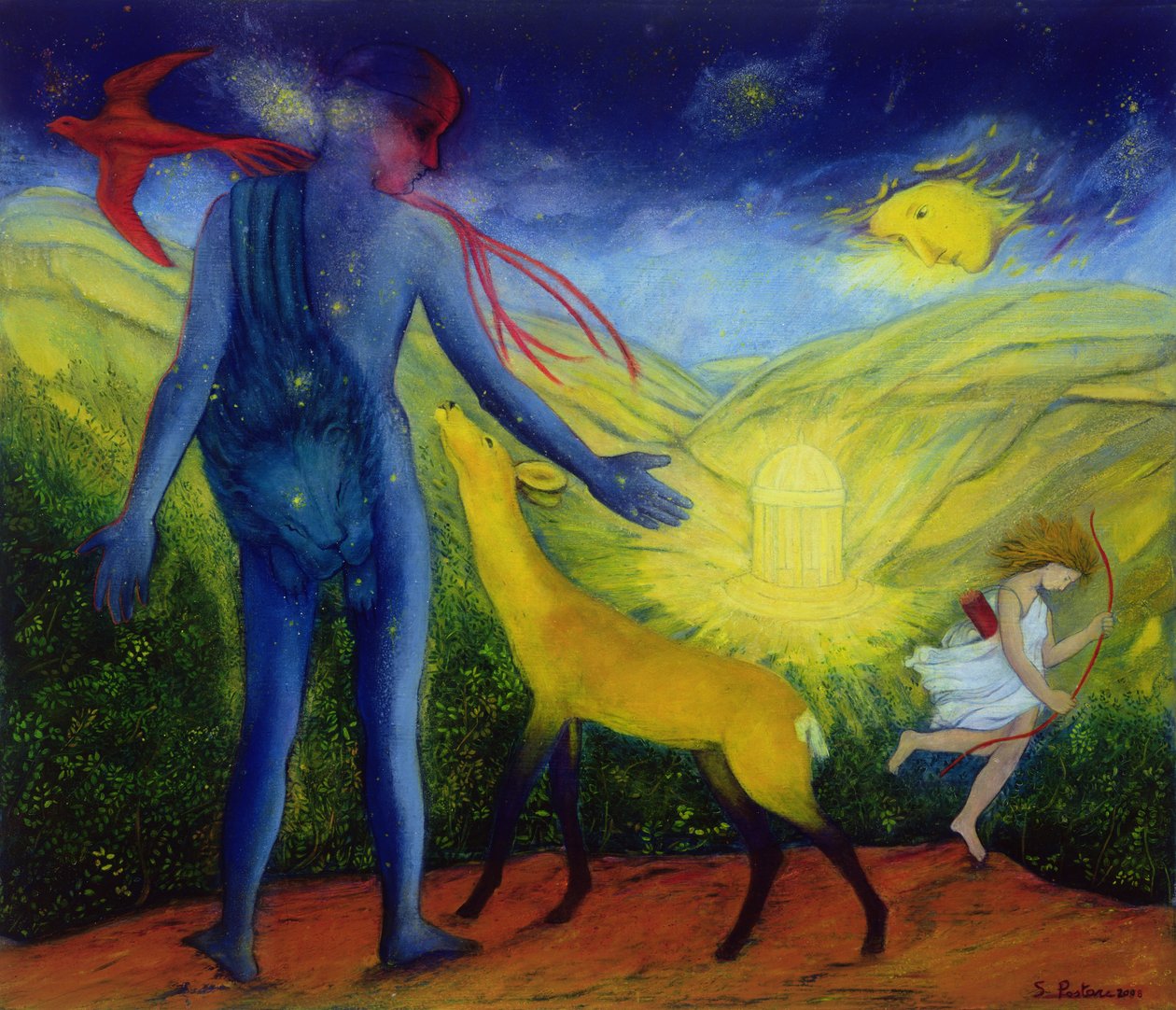 Hércules e o golden hind, 2008 de Silvia Pastore