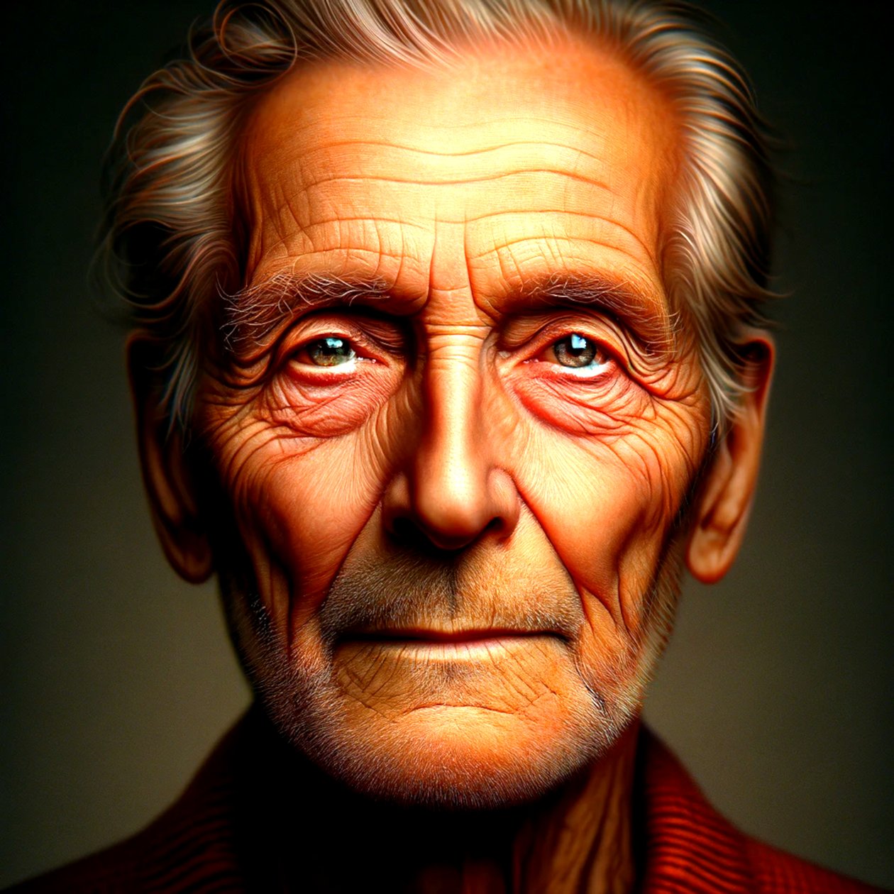 Georg-"AI-moulded years of life: portraits of timelessness" (Anos de vida moldados pela IA: retratos da intemporalidade) de Silvia Martini