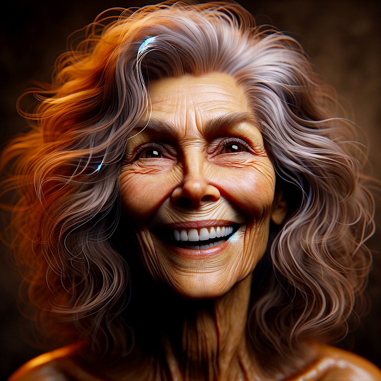 Marie-"Anos de vida formados pela IA: retratos da intemporalidade" de Silvia Martini
