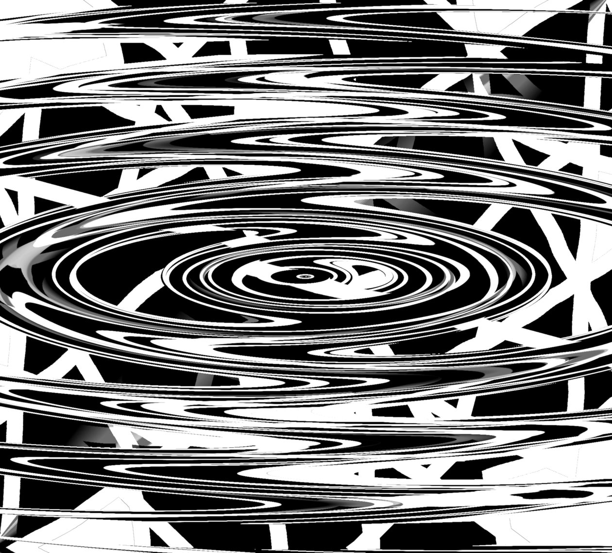 "Vórtice de visualização" de Silvia Martini