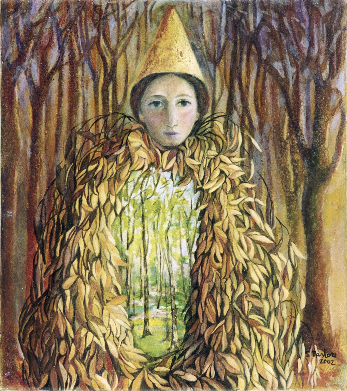 Solstício de Inverno, 2002 (óleo sobre painel de gesso) de Silvia Pastore