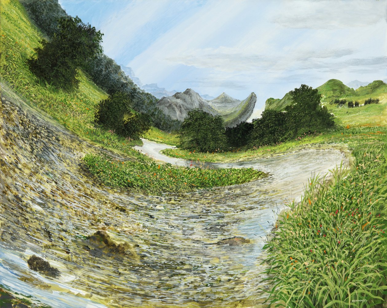 Corrente de montanha de Silvian Sternhagel