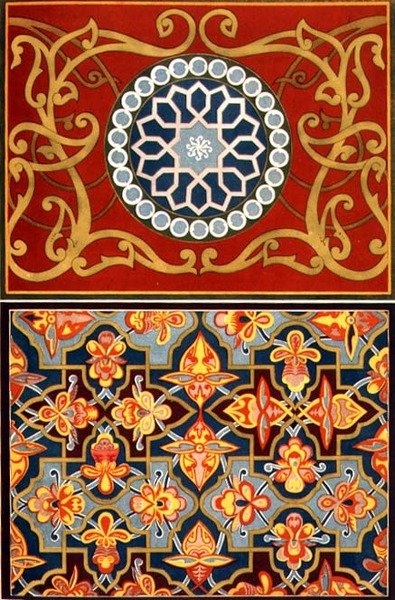 Detalhes decorativos de 