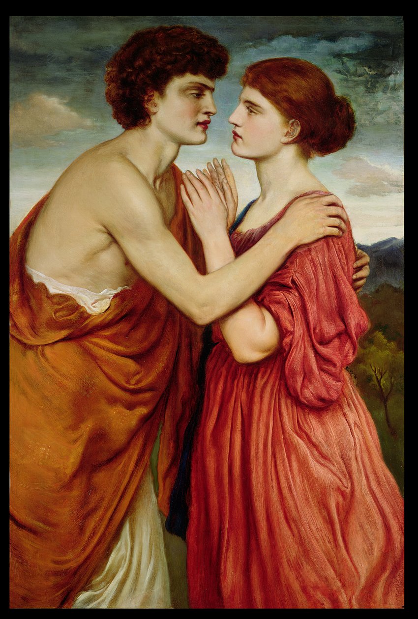 Isaac e Rebecca de Simeon Solomon