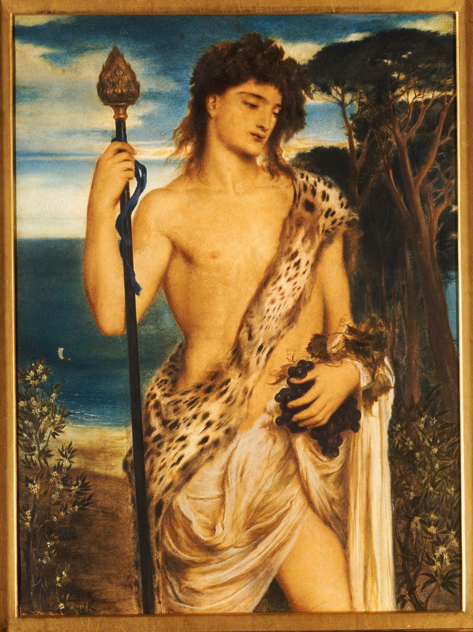 Baco, 1867 de Simeon Solomon