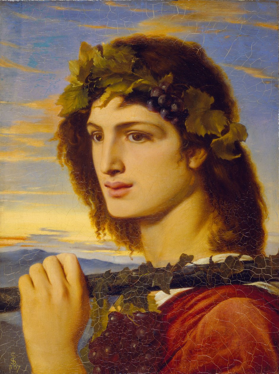 Baco, 1867 de Simeon Solomon