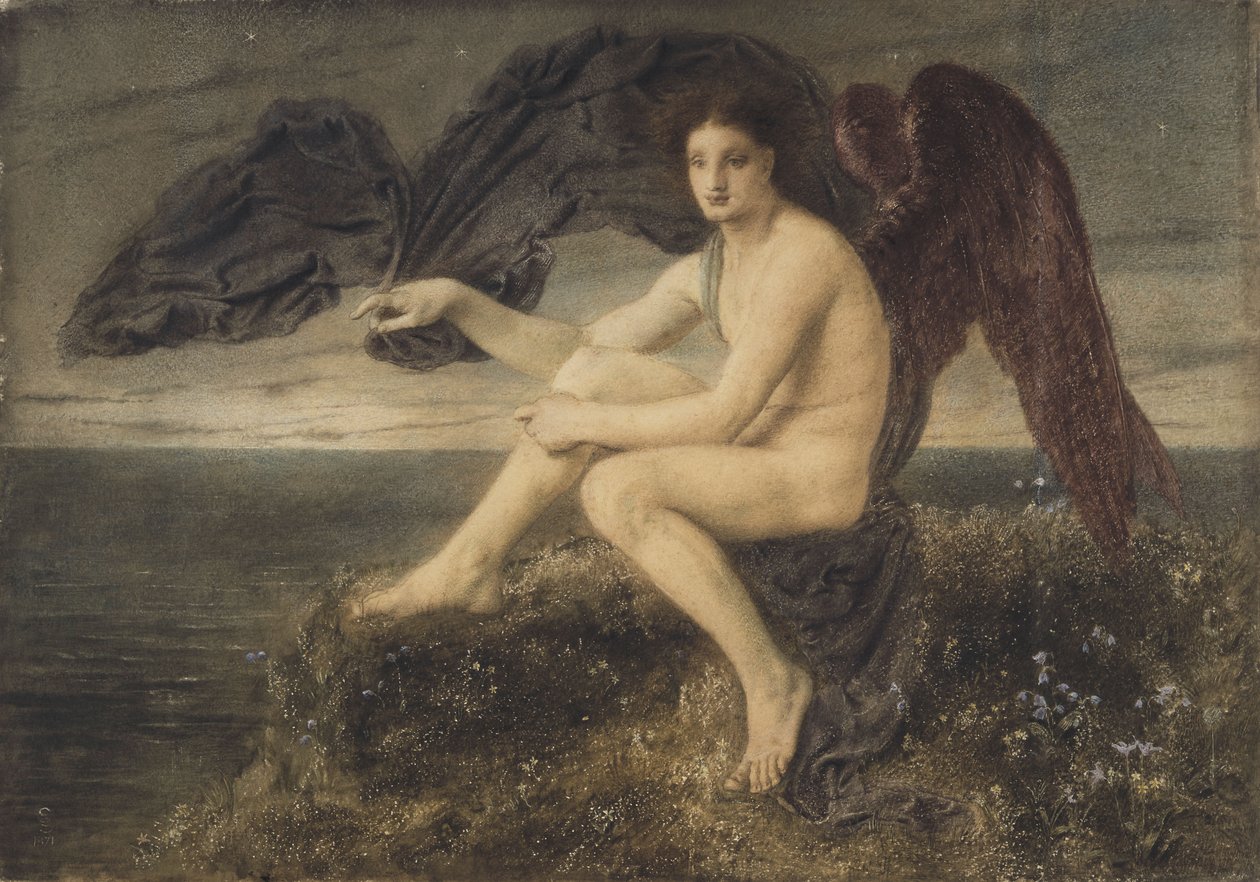 Amanhecer, 1871 de Simeon Solomon