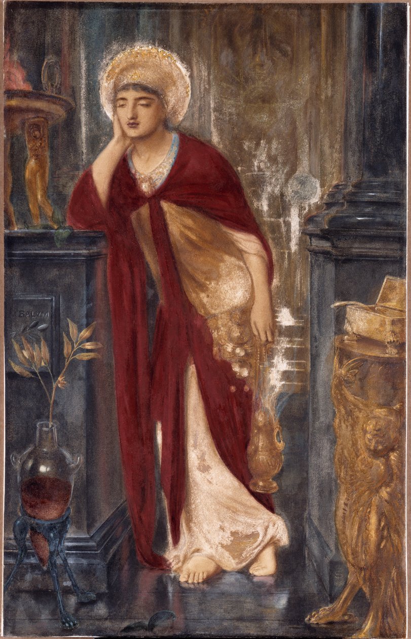Heliogabalus, Sumo Sacerdote do Sol de Simeon Solomon