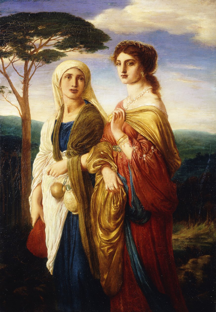 Judith e seu assistente, 1867 de Simeon Solomon