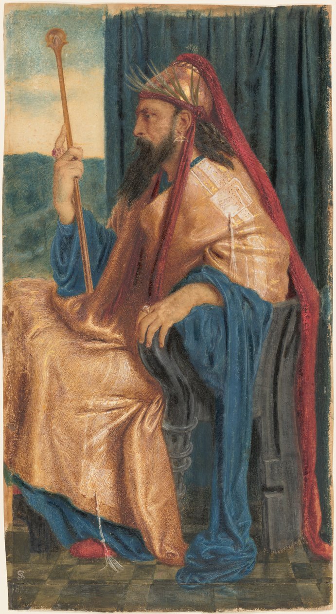 Rei Salomão de Simeon Solomon