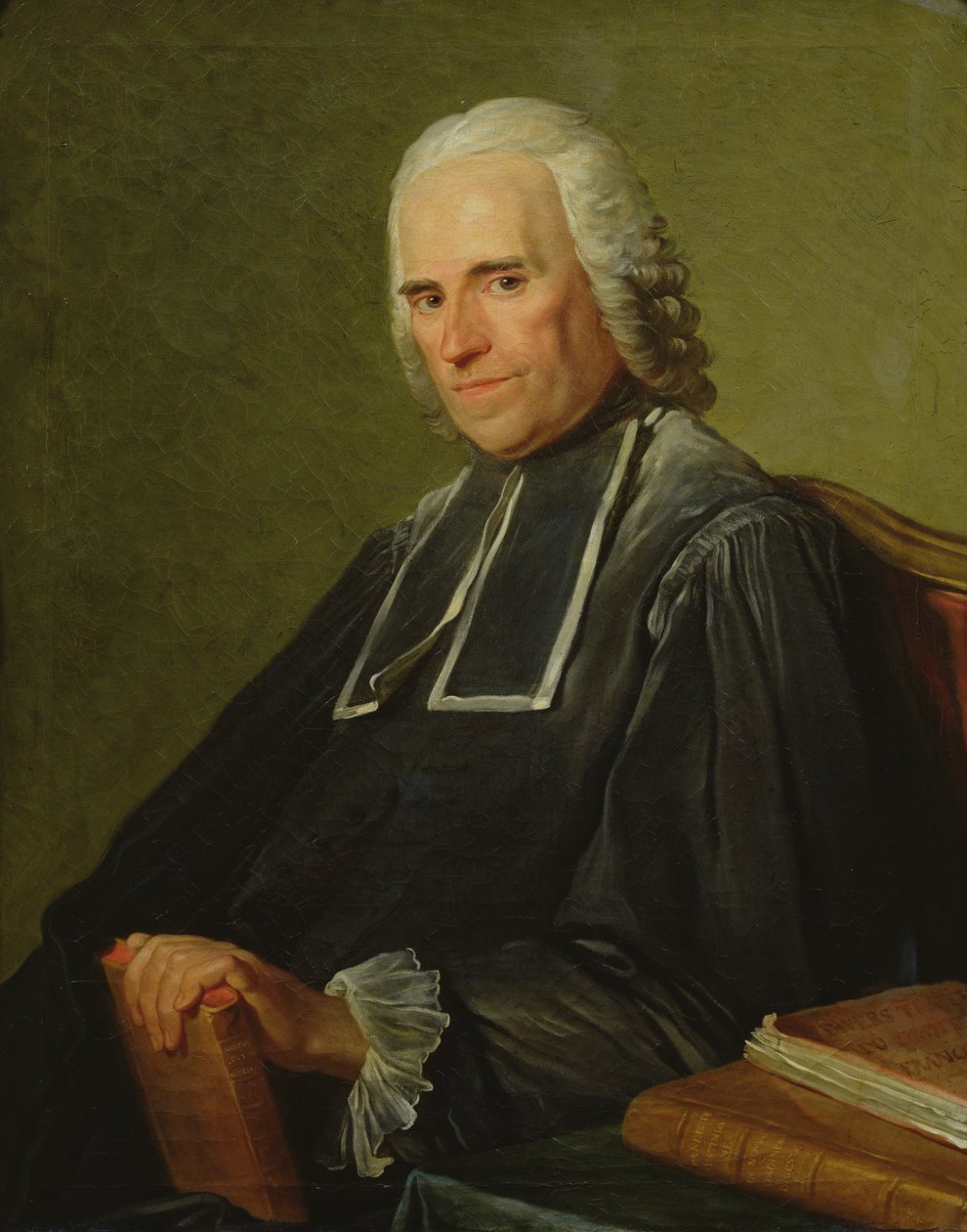 Retrato de Robert Joseph Pothier, c.1760-70 de Simon Bernard Le Noir