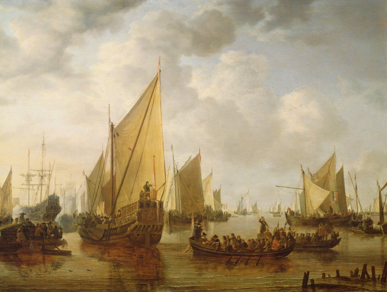 Revisão Naval, 1649 de Simon de Vlieger
