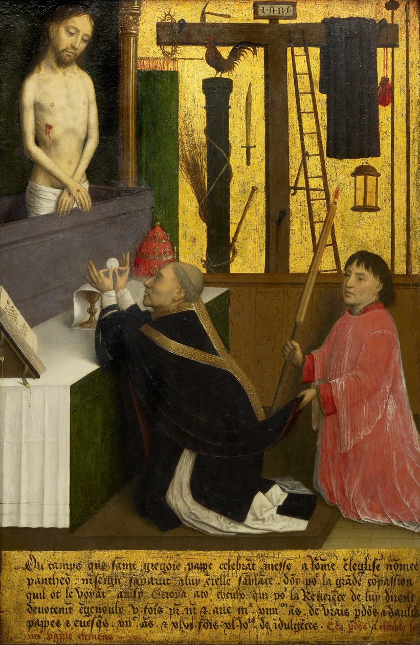 A missa de São Gregório de Simon Marmion