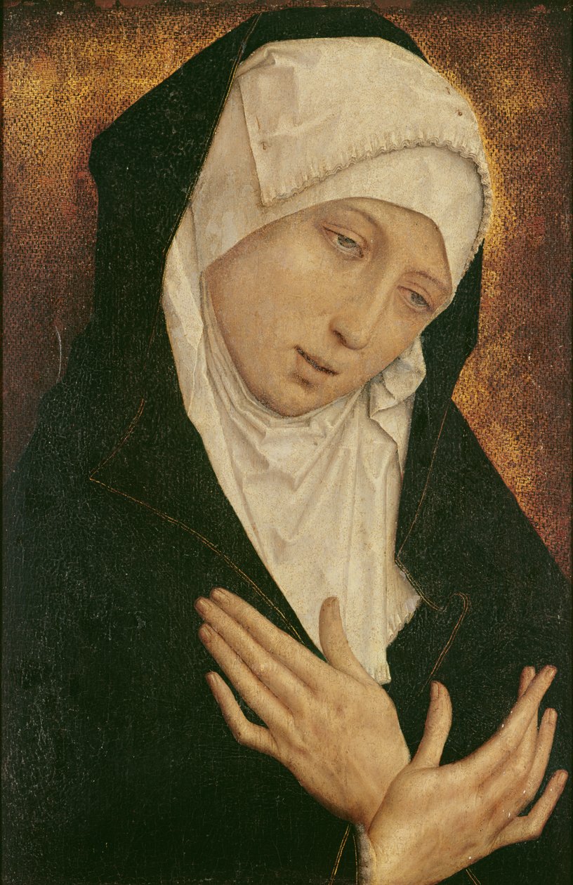 A Virgem da Tristeza, c.1460 de Simon Marmion
